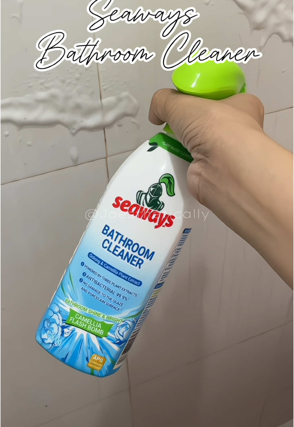 Seaways Bathroom Spray Cleaner 0 (500g) Toliet Bowl Cleaner Cement Stain Remover Glass Watermark Remover#bathroomcleaner#bathroomspraycleaner #toiletcleaner #seaways