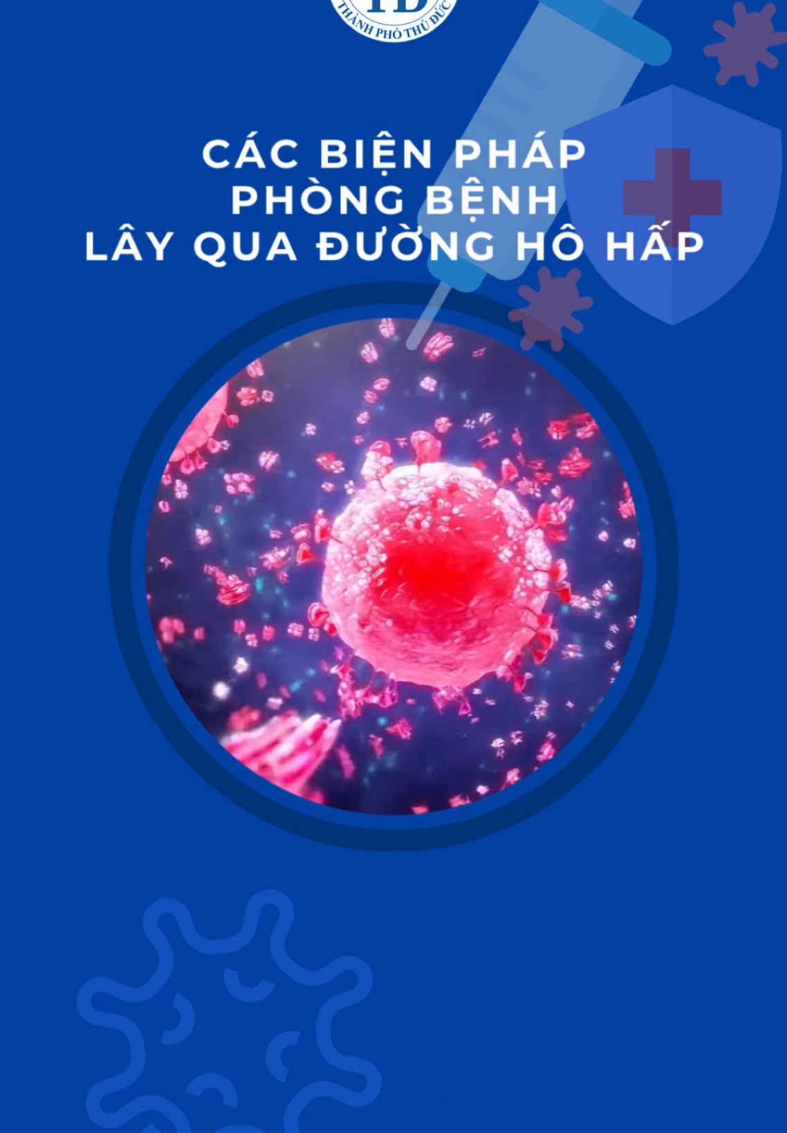 Các biện pháp phòng bệnh qua đường hô hấp #tptd #tpthuduc #yte #hohap 