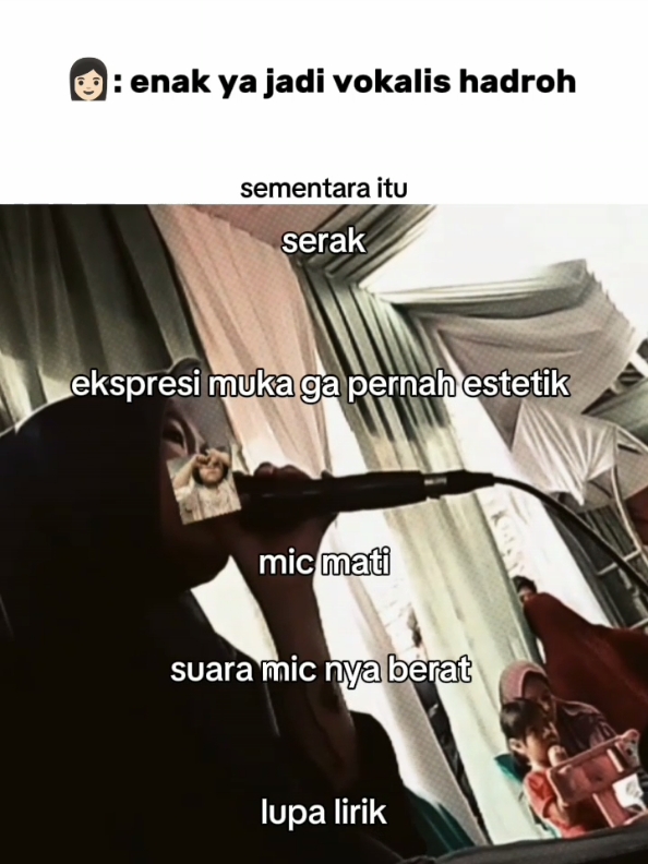 tapi kadang enak juga jadi vokalis 😭#fypage #bismillahfyp #bismillahfypシ #fyppppppppppppppppppppppp #fy #fyyyyyyyyyyyyyyyy #lewatberanda #ateubogel #masyaallah #vokalis #hadroh 