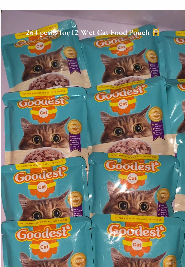 It’s not just good, It’s goodest! 264 pesos nalang + Free Shipping 🫢🙀 @Goodest PH  #catfood #cats #catfoodrecommendation #catwetfood #tiktokfinds #tiktokfindsph #affiliate #affiliatemarketing #affiliatetiktok #catlover #catoftiktok 