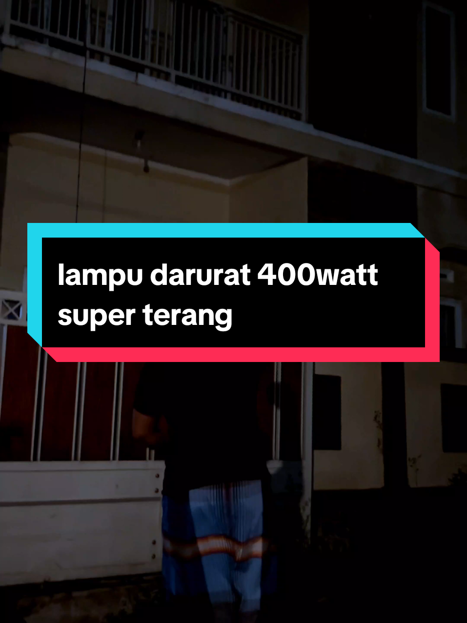 lampu emergency 400watt super terang dari H2S anti air tahan lama #lampuemergency400watt #lampudarurat
