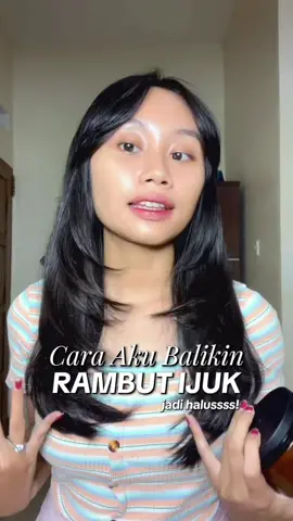 rambut aku ga selalu sehalus itu🙅‍♀️ kadang bisa kering, kasar & frizzy karena salah treatment-nya😩 but, thanks to @Jevarineofficial yang bantu bikin rambut aku halus lagiii😍 #rambutrusak #haircare #SelfCare #selfcareroutine #hairmask #Jevarine  