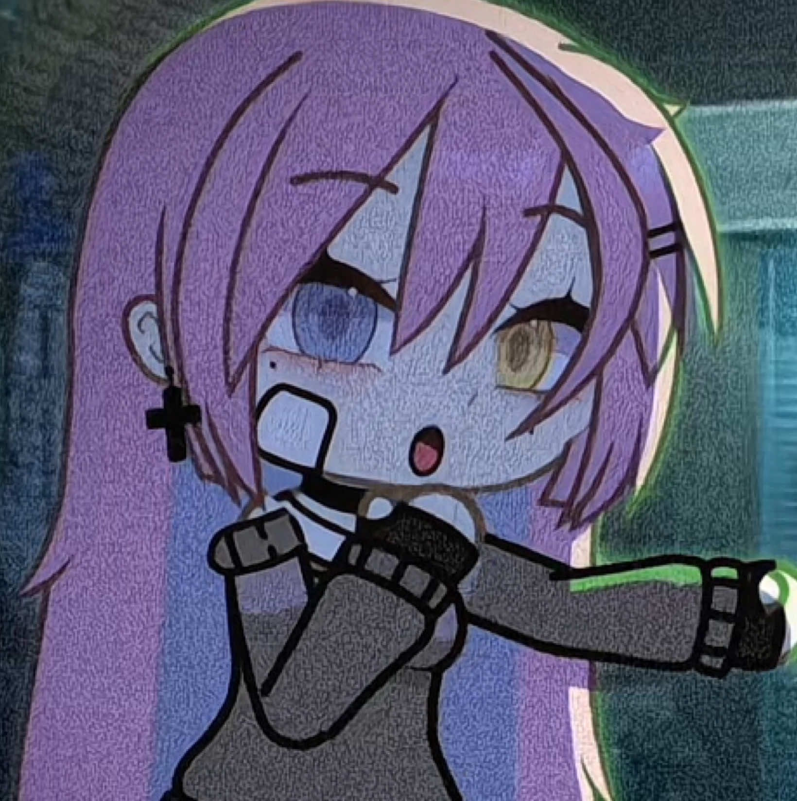 [ #_stellalyn ] — ฉันขอทำให้คุณตุ้บได้รึไม่ | ib/cr. : @clyde  ‘fake blood’ . . . ft; my old oc. #fyp #foryou #fyppppppppppppppppppppppp #oc #viral #ผีหมูเด้ง #gachalife #tween #animation 