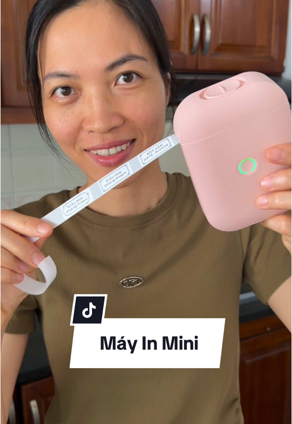 Máy in bây giờ nhỏ xíu bằng bàn tay thôi 😍 #mayinnhietcamtay #mayinnhietmini #mayinnhiet #huyenlala #review #xuhuong 