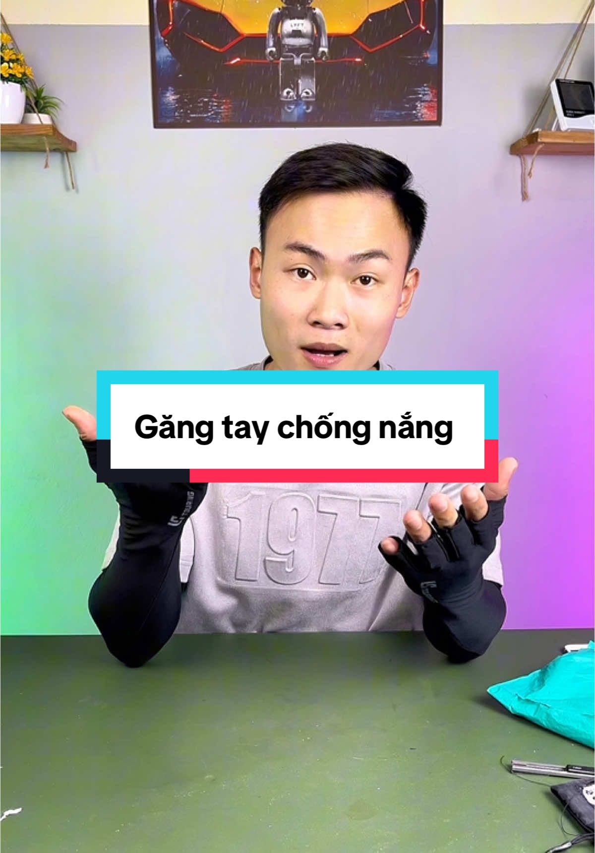 Găng tay chống nắng xỏ ngón có thực sự chất lượng? #hoangrealreview #gangtaychongnang #review 