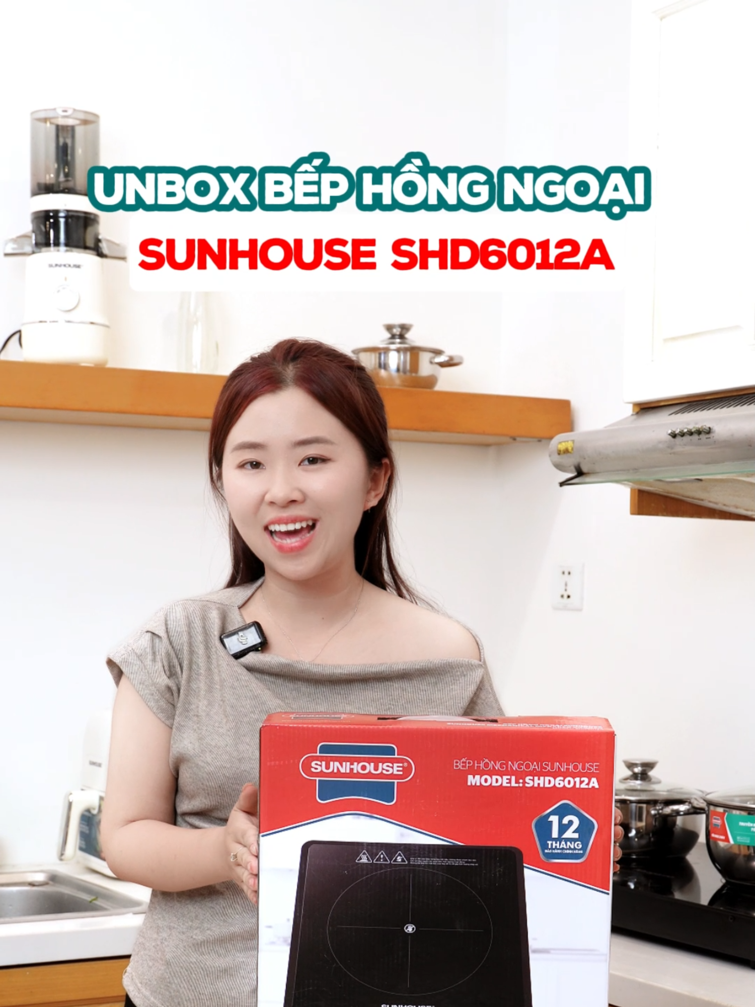 Bếp hồng ngoại Sunhouse SHD6012A #giadungquocdan #sunhouse #danang #SHD6012A #bepdien