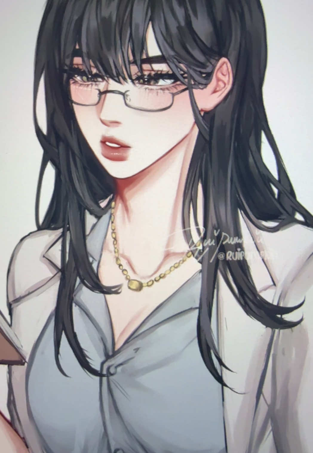 Fem Zayne 😼💕 I had fun with this one tbh  #zayne #loveanddeepspace #lads #art 