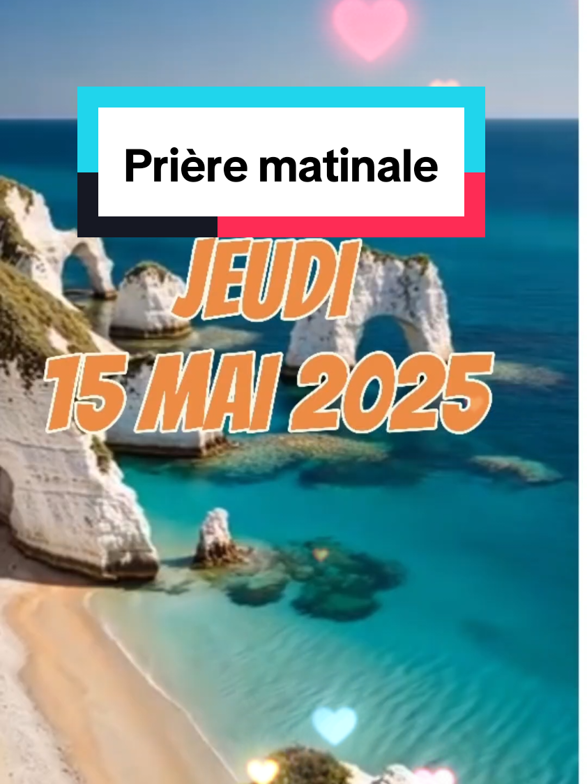 Prière du matin - Prière du matin pour confier ta journée de jeudi au Seigneur...🙏🏽✝️✝️✝️💜 #pourtoi #priere #prierechretienne #fyp #tiktokchretien #prièrespuissantes #priereinspiree #prieredujour #prieredumatin 
