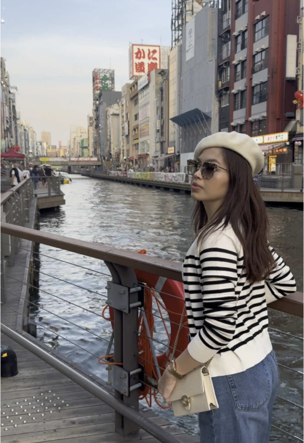 Osaka: Exploring the vibrant heart of Japan. #angelbaby #tiktok #trendytiktok #YawaiinOsaka #yawaiinjapan #OOTD #fashiontiktok #styleinspo #spring #springoutfit 