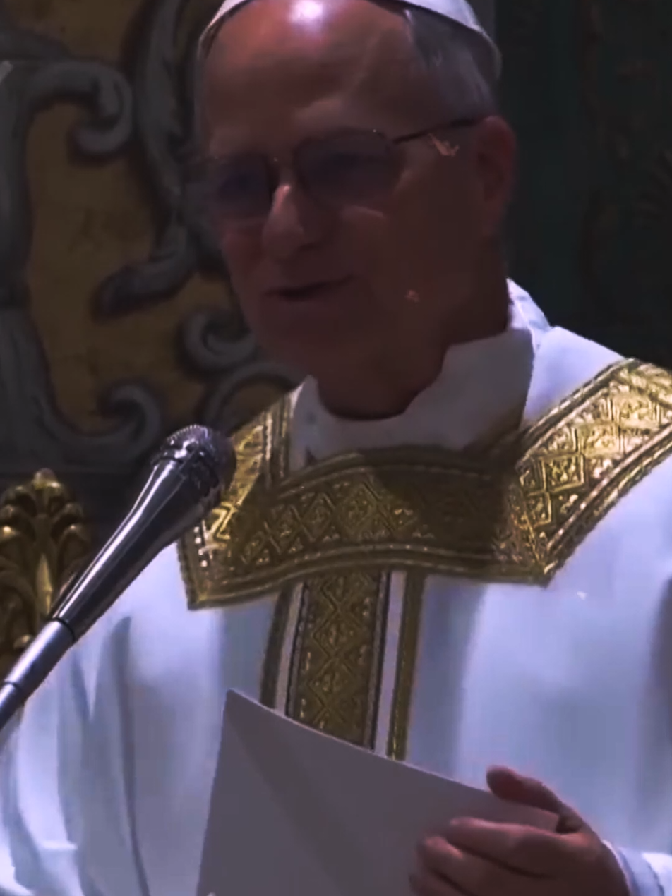 Palabras Papa Robert Prevost. #robertprevost #motivacion #leonxiv #frasesmotivadoras #dios #oracion #reflexion #fyp #viralvideos #tiktokviral #fyppp 
