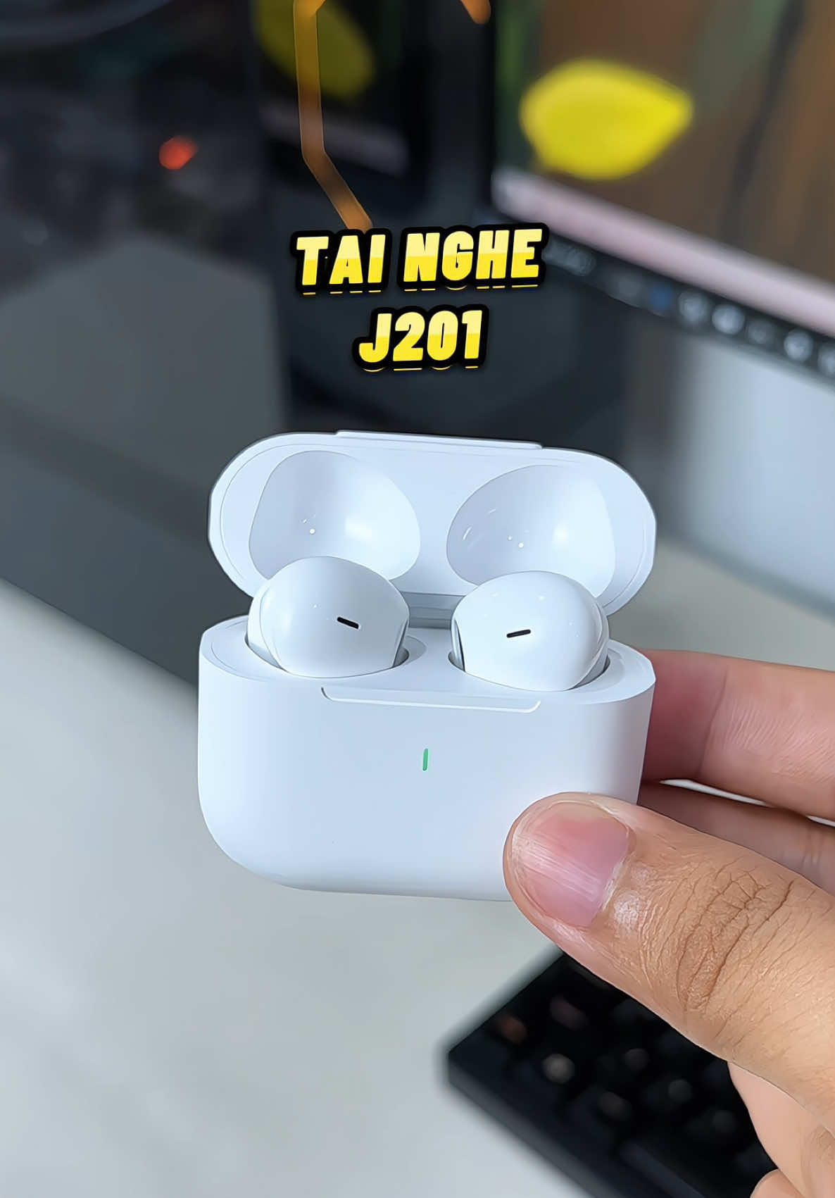 Tai nghe bluetooth GOOJODOQ J201 kèm phụ kiện #viral #fyp #docongnghe #phukiendienthoai #tainghe #tainghebluetooth #tainghegoojodoq 
