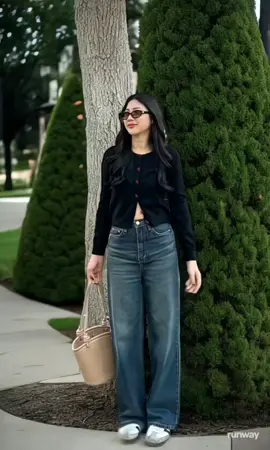 UNISEX Baggy Jeans Retro -Celana Jeans Wanita Oversize Gombrong Retro Loose Korean Style