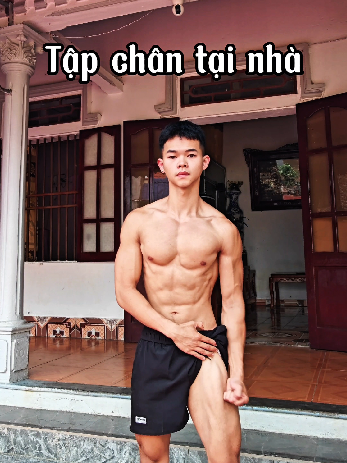 tập chân tại nhà #gymmotivation #truyendongluc #xuhuong #fyp #gym #quockhongcuoi 
