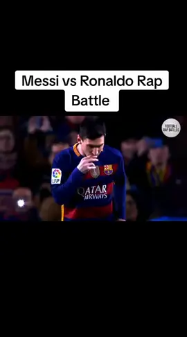 Messi vs Ronaldo Rap Battle #Goat #fyp #viralvideo #ronaldo #messi #football #rap 