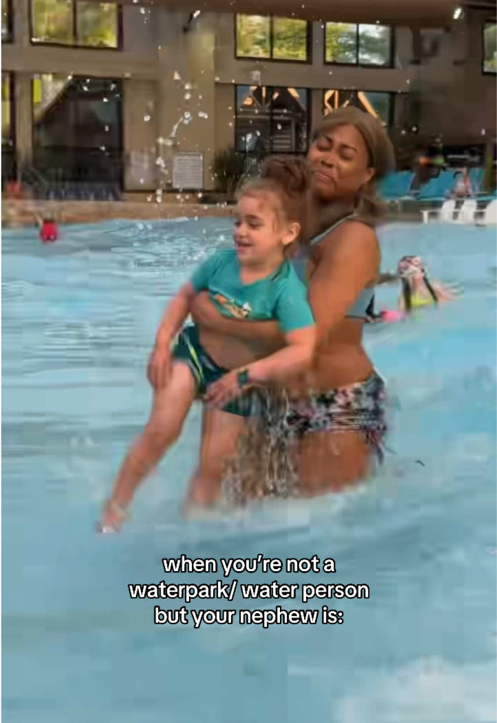 i was absolutely going through it little do y’all know lmao 😩😂💀💀💯 buttttt absolutely without a doubt all worth anything and everything to see his lul smiles & have him have the time of his life 🥹🌊💕!!! @Miss.Banks  #wavepool #wisconsin #wisconsindells #nephewlove #auntielife #auntiesbelike #auntiesbaby 