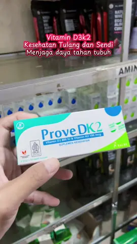 Prove DK2 Suplement vitamin d3 dan k2 untuk menjaga daya tahan tubuh dan kesehatan tulang #vitamind3 #vitamink2 #d3k2 #provedk2 