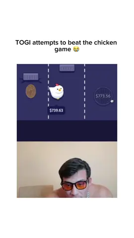 TOGI attempts to beat the chicken game 😭 #togi #crossyroad #kickstreaming #fypシ゚viral #fypviralシ #trending 