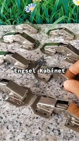 Engsel Pintu Kabinet 90 derajat hidrolik. #engselpintu  #engselkabinet #bracket 