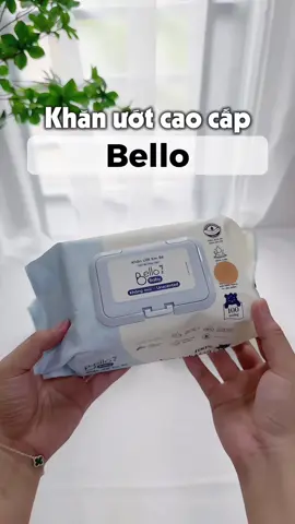 Khăn ướt Bello cao cấp dùng cho em bé từ sơ sinh #mesocyeudoi #kleenpakvn #KhanuotBello 