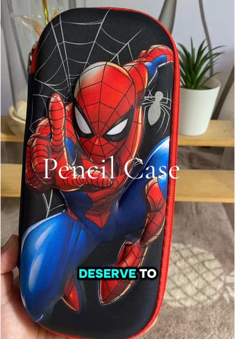 Mura lang talaga to 64 pesos lang kasi to #spiderman #pencilcase #spidermancase 