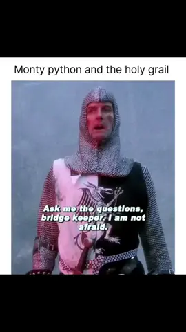 #MontyPython #HolyGrail #MontyPythonAndTheHolyGrail #BritishHumor #ComedyClassic #MovieQuotes #KnightsWhoSayNi #SillyWalks #TikTokComedy #FilmTok #NerdTok #CultClassic #90sHumor #IconicScenes #ArthurianLegend #fyp #viralvideos 