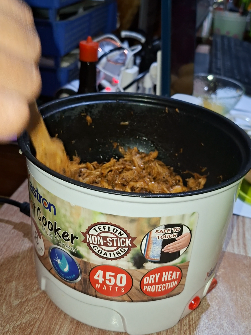 Yong mini cooker na kayang lutuan ng chiken pastil😱😱😱 #ricecooker #minicooker #potcooker #astron #teflon #multicooker #fyp 