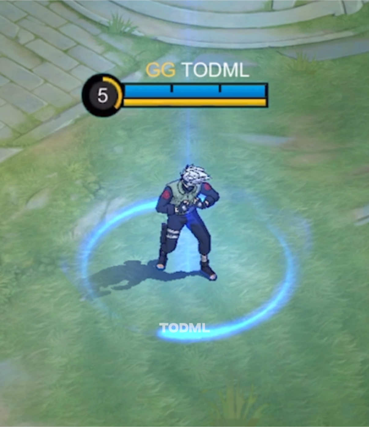 Kakashi mode on 🗿 #MLBBxNARUTO #kakashi #todm #mlbb #mobilelegends #mlbbidbo 