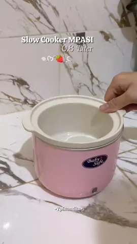 Masak MPASI jadi lebih happy & easy 😍  Rasa dan gizi tetap terjaga ✨ yukk check out  klik keranjangnyaa ~ #slowcooker #slowcookermpasi #babysafe #alatmasakmpasi #homeliving #fyp #ypinandita 