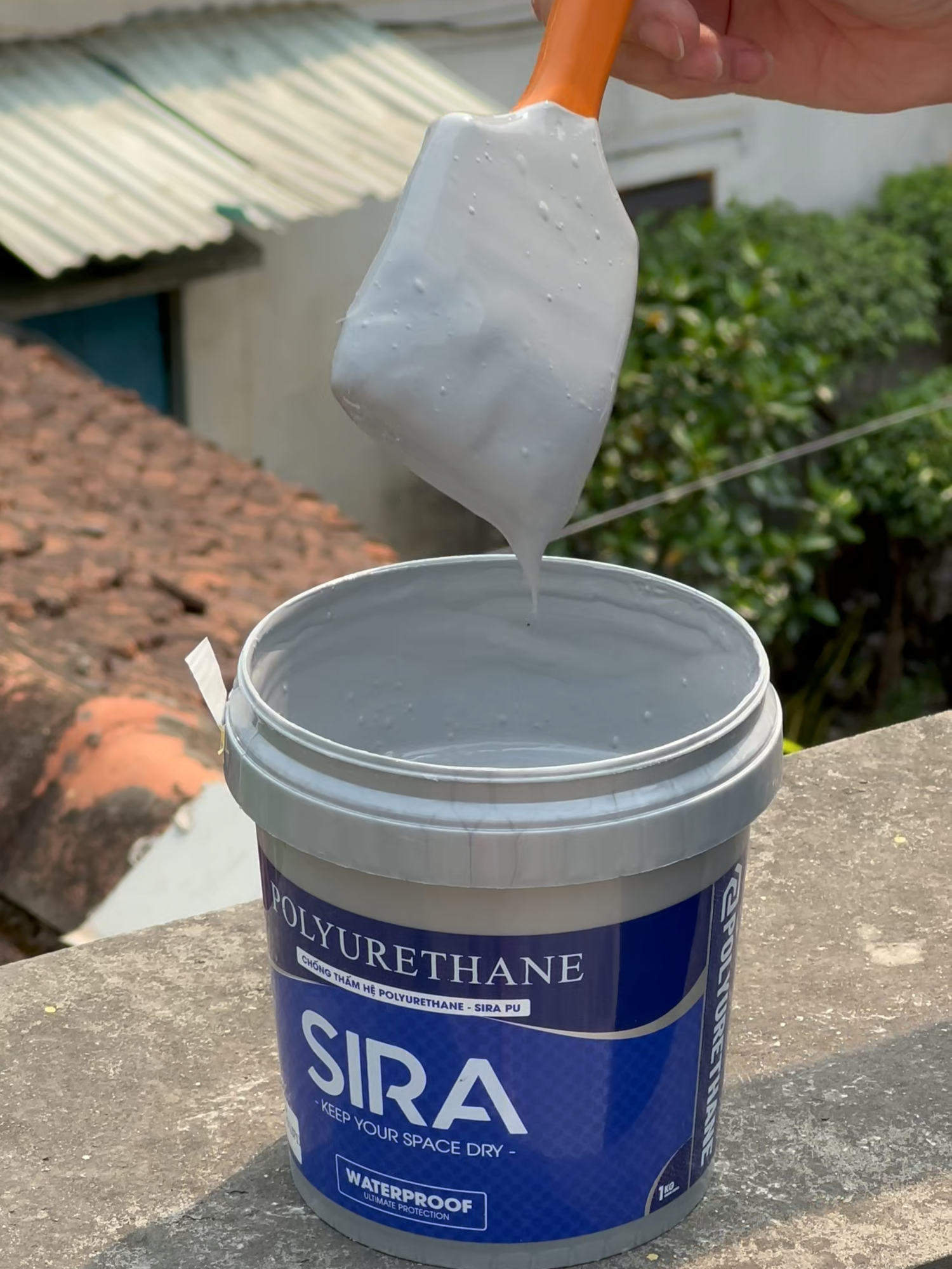 Sira Pu - Nứt nẻ, thấm dột thì không thể bỏ qua em sơn chống thấm này được#siramiennam #chongthamsira #vatlieuxaydung #xh #sonnha