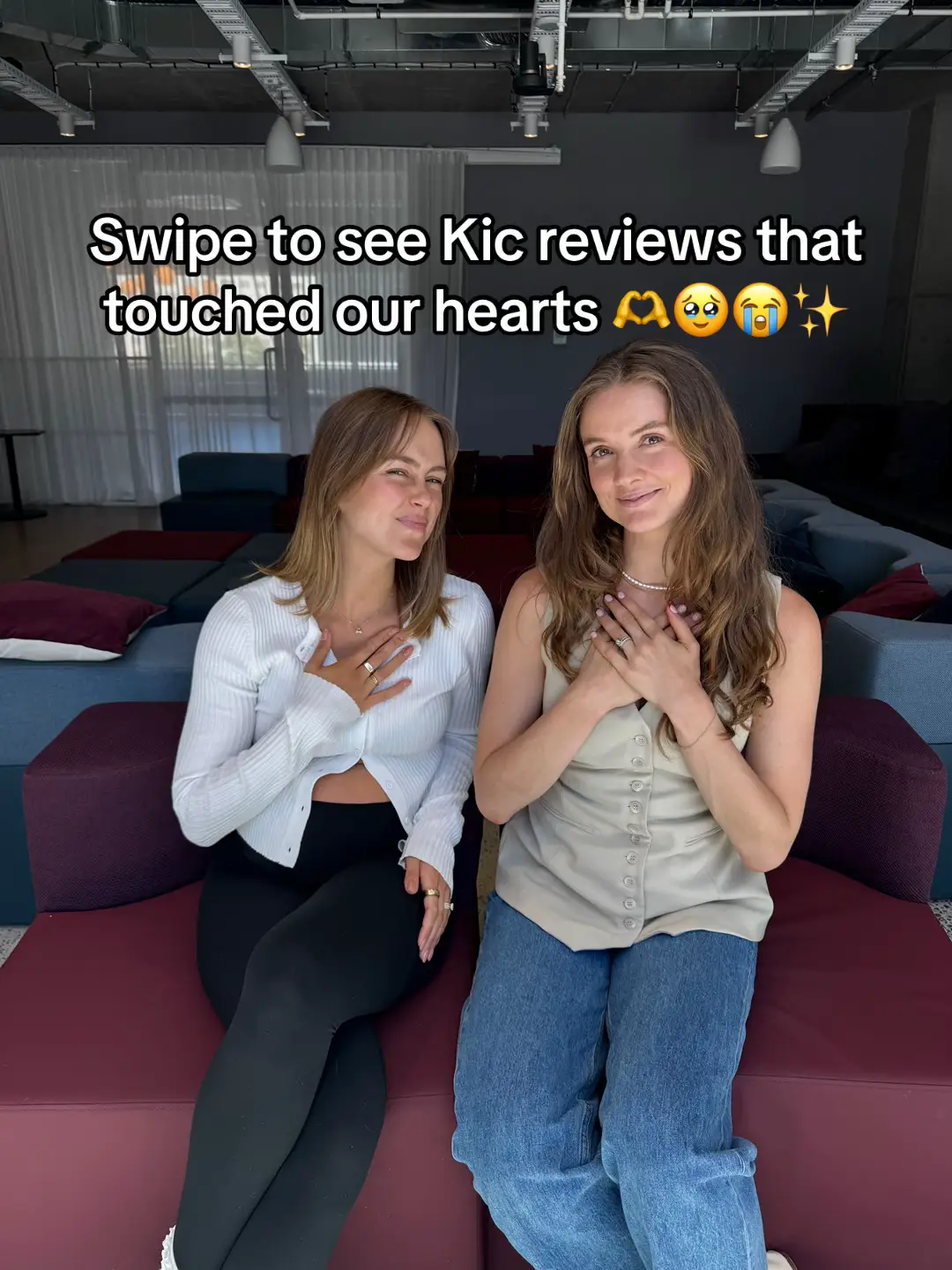 so grateful for this amazing community! We love having such a positive impact on your lives 🩷 #kic #kicapp #kictok 