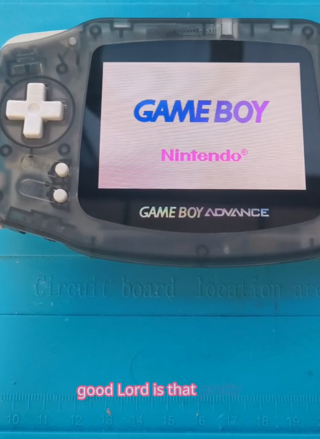 Check out this stunning IPS Mod our amazing technician Icarus has worked on today! Contact us for all your console modding and upgrades! #GameBoy #gameboyadvance #nintendo #HandheldGames #retrogaming #newlife #icarustechgamesandcollectables #gamestore #nostalgia 