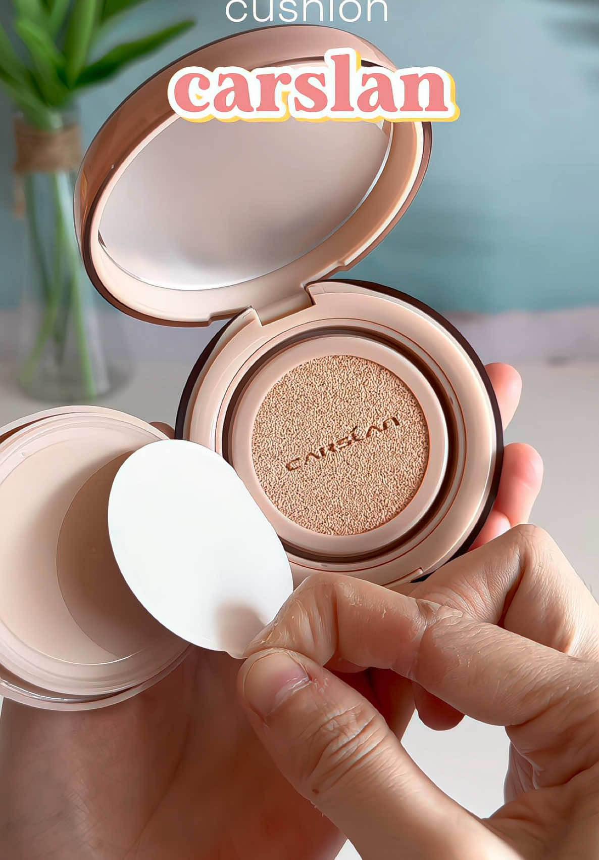 Cushion mà dưỡng ẩm đỉnh, không mốc, không dày – Carslan cân tất #hongugc #xuhuongtiktok #carslan 