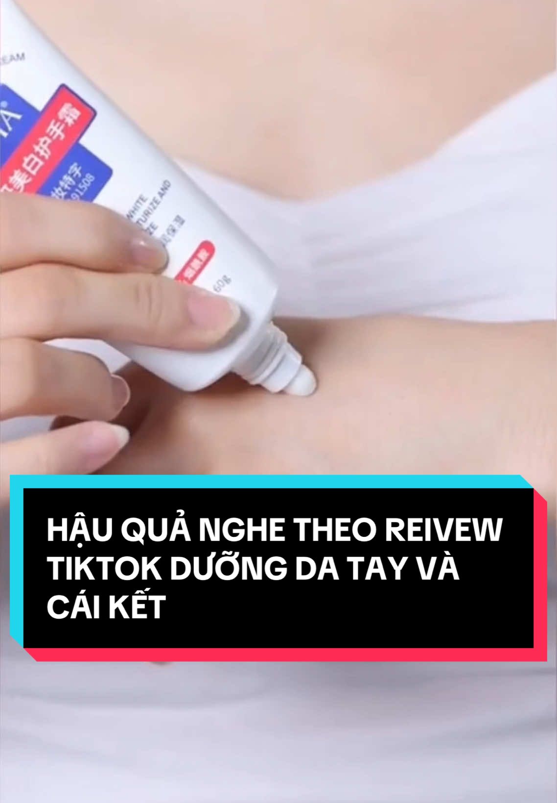 Hậu quả nghe theo tiktok dưỡng da tay và cái kết#kemduongtay #vha #lamdep#chamsoctay #xuhuong #tàn_nhang 