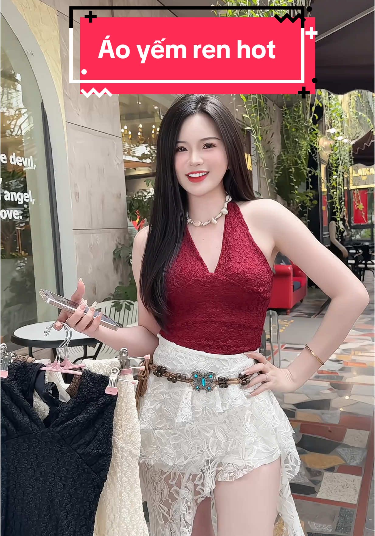 Áo Cổ Yếm Ren Hoa #review #champhan #thoitrangnu #áo #aoyem 