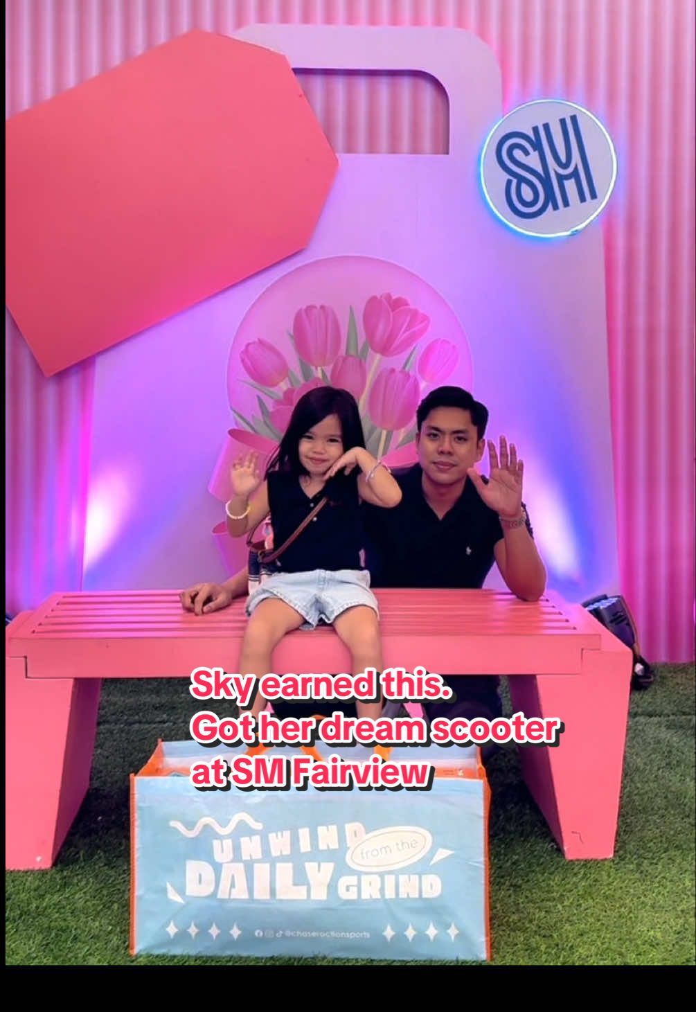 We surprised Sky with a scooter from Chaser at SM Fairview—and saved P500 using a Swipe Coupon from the SM Malls Online app! Download the app now, check out the Swipe Exclusives, and treat someone you love. #SMMallsOnlineApp #SkyAndJeremy #brothersister #SwipeAndSave #SMFairview #ChaserPH #ParentingMoments #family #fatherdaughter #dad #dadsoftiktok #bonding #reward #foryou #foryoupage #fyp #fypツ 