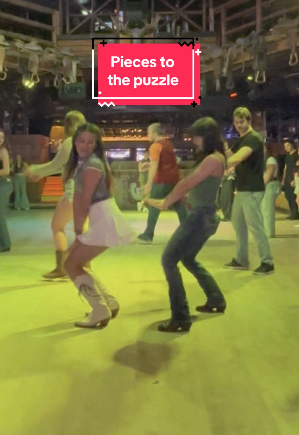 We love this line dance. But catch me doing different moves on every wall because I can. So maybe don’t follow me in this one haha  . Dance: pieces to the puzzle by Isaac Nelson Song: Damn I love Miami by @Pitbull and @Lil Jon  📍: @Ranchmans Calgary  . #linedance #linedancer #easysteps #fundance #linedancetutorial #viraldance #feelthatbeat #countrybar #honkytonk 