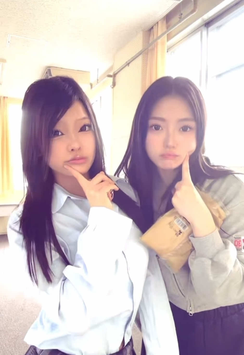 となりがかわいすぎて🤦‍♀️💖@lilbabycutiiii  #09 #15 #fjk #高一 #京都 #kyoto #fyp #foryou #tiktok #おすすめ 
