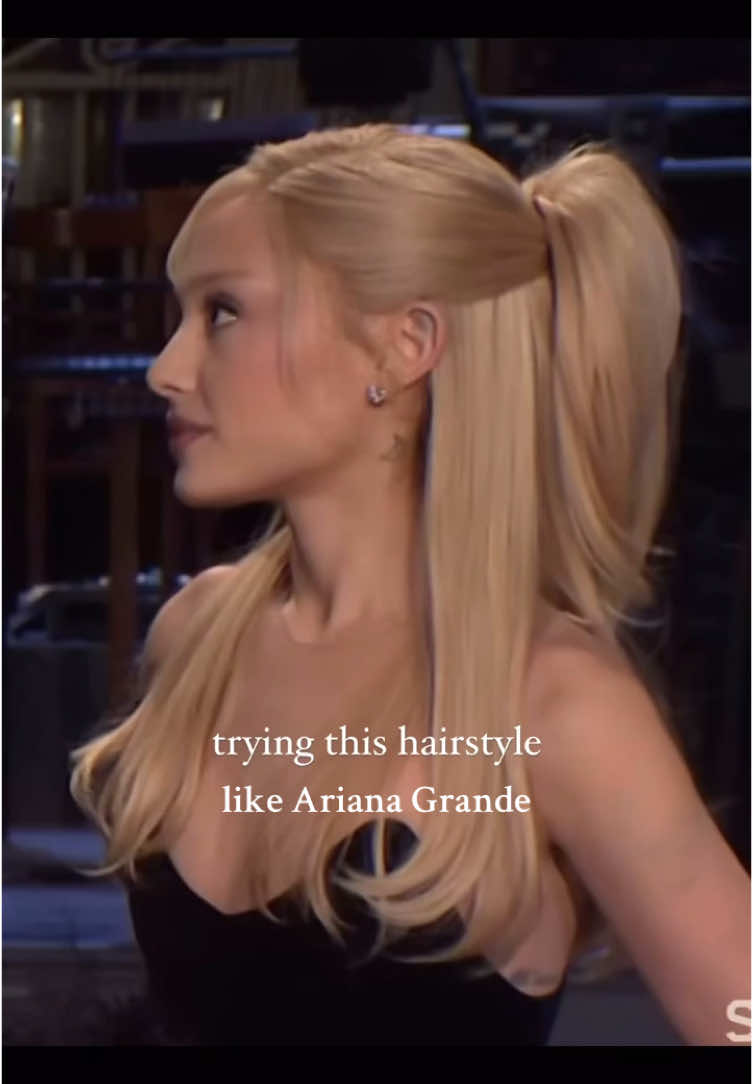 hairstyle like Ariana Grande  #hairstyle #ideahairstyle #girls #hairtrend #hairtutorial #arianagrande #arianagrandefan 