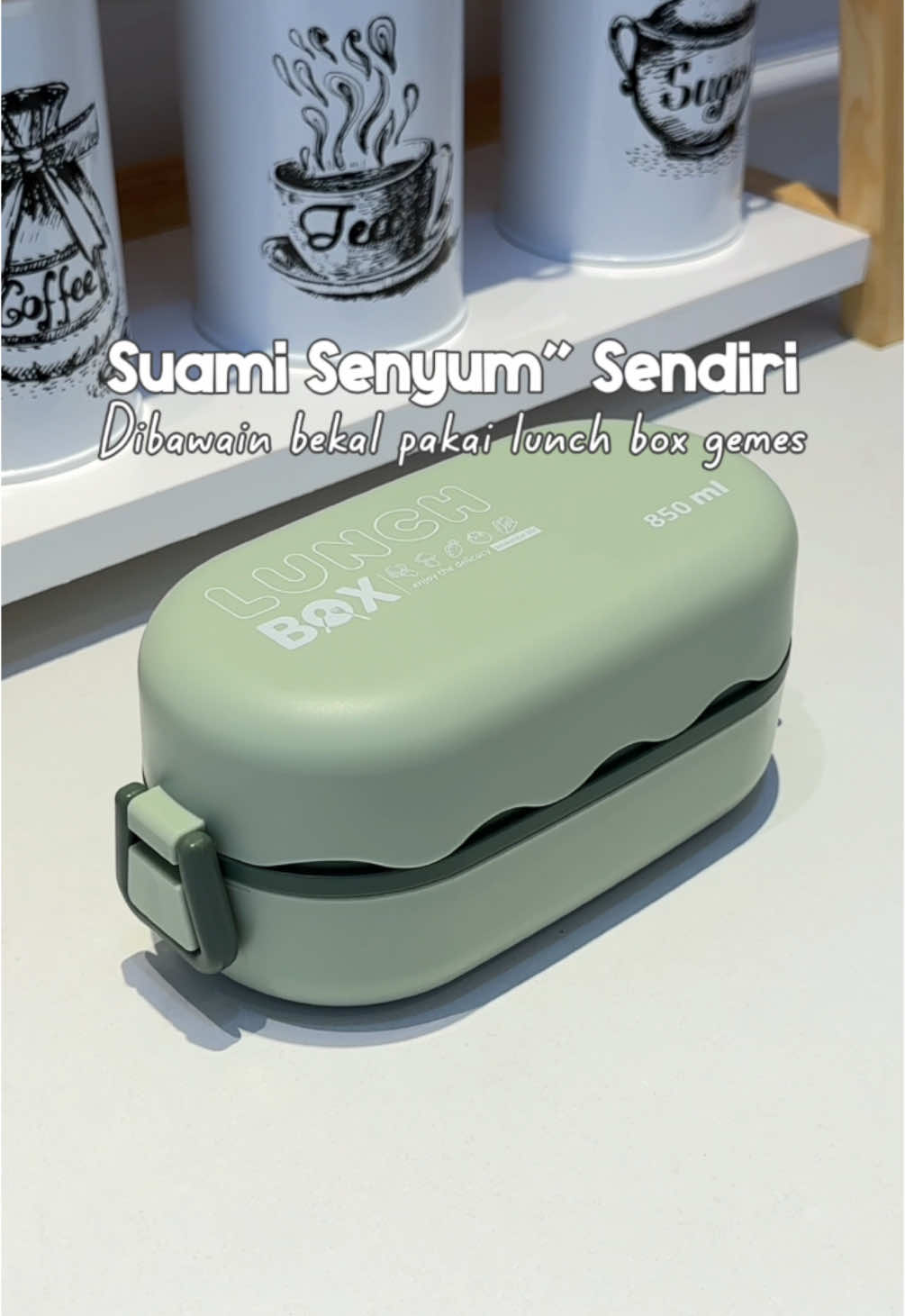 Bawain bekal suami pakai lunch box gemes. #lunchbox #lunchboxlucu #kotakbekal #kotakbekalsekat #wadahbekal 