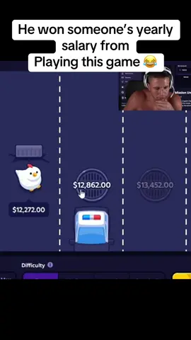 He made someone’s yearly salary from playing this game 👀 #streamer #fyp #streaming 