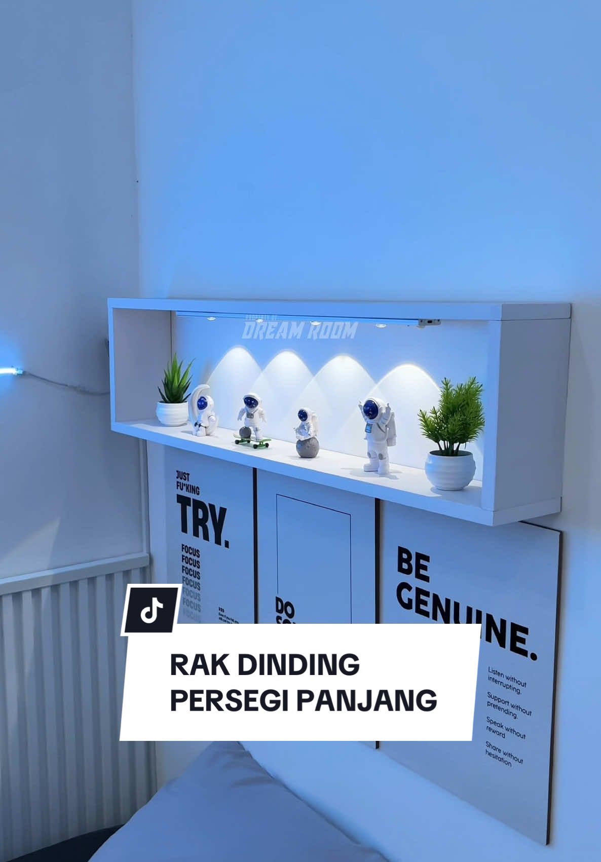 Membalas @priatampan725  Rak ambalan dinding persegi panjang #kamaraesthetic #rakdinding #rakdindingminimalis #hiasandinding #dekorkamar #fyp 