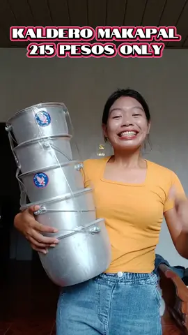 affordable makapal na kaldero hindi nangangalawang at mura pa #kaldero #makapalnakaldero #clicktheyellowbasket #affordable 