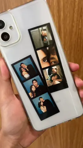 cetak mini photostrip ga sampe seribu rupiah, bisa buat ganti2 taruh di casing hp🥹🫶🏼