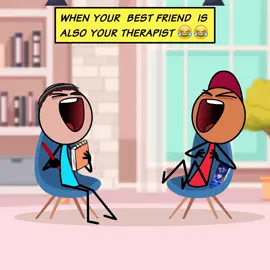 Laughter is therapy😌sc: @petermjol24 #blockblast #hungrystudio #animationmeme #2d #tiktokanimation #cartoon #bestfriend