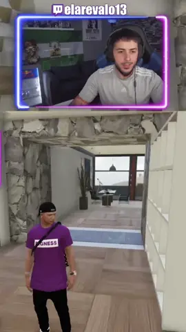 El Ferxxo entró a GTA rolplay 😂 #humor #gaming #strimers #parati 