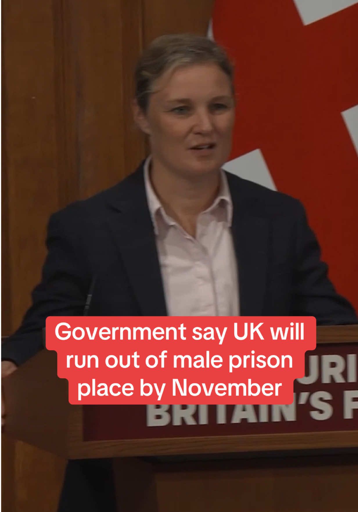 Government say UK will run out of male prison place by November #politics #prison #crime 