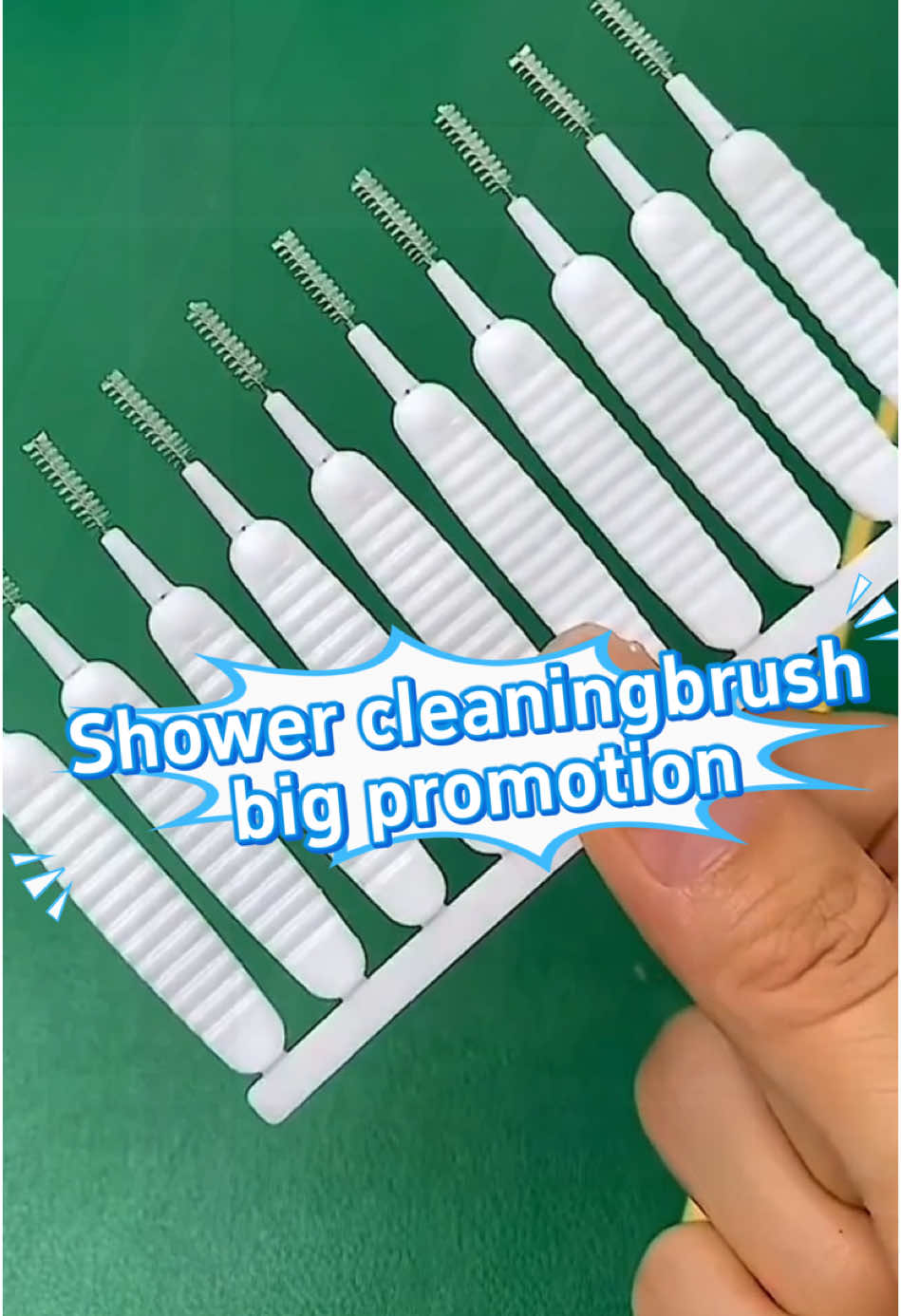 30 Counts Crevice Tiny Brush for Small Hole, No More Clogs, Gap Hole Anti-Clogging Cleaning Brush for Household Bathroom cloth durable, Shower Head Cleaner Tool for Tiny Nozzle Opening Gaps#TikTokShop 