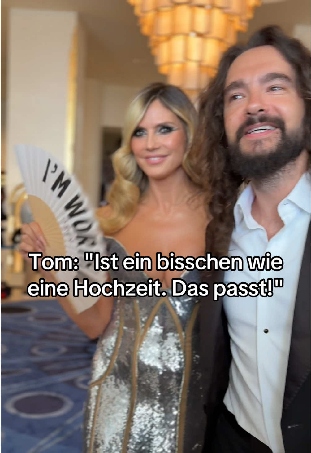 #tomkaulitz und @heidi klum fühlen sich in #cannes wie bei ihrer Hochzeit. #voguegermany #heidiklum #tokiohotel #tomkaulitzedit #th #heidiklumedit #cannesfilmfestival #cannesfilmfestival2025 (Video: @TreyShotYou at @Hôtel Martinez Cannes 🇫🇷)