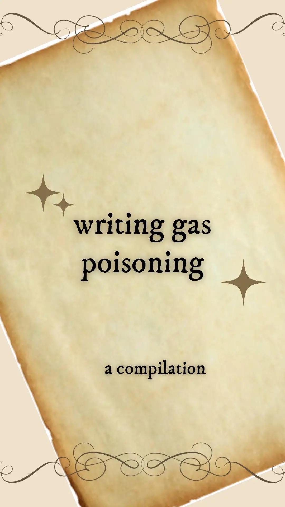 writing gas poisoning || #writing #writersoftiktok #writer #story #writertok #books #fyp #writingtips  requested by @ᴜʙᴇ ɢ 