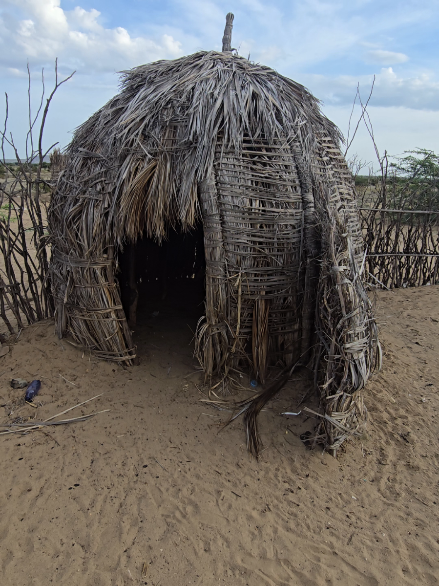 Turkana Tribe Typical House Tour#village #Africa 
